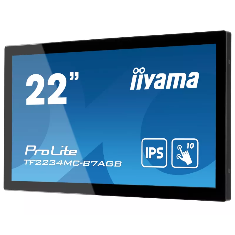 iiyama ProLite TF2234MC-B7AGB computermonitor 54,6 cm (21,5 inch) 1920 x 1080 pixel Full HD LED-touchscreen multi-user zwart