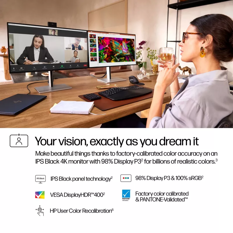 HP Series 7 Pro 27 inch 4K conferentiemonitor - 727pm