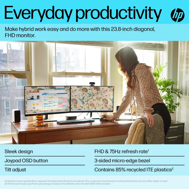 Monitor HP P24v G5 23,8 inch Full HD LCD 1920x1080