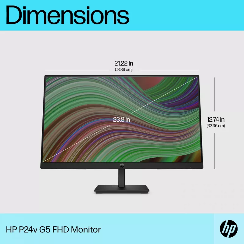 Monitor HP P24v G5 23,8 inch Full HD LCD 1920x1080