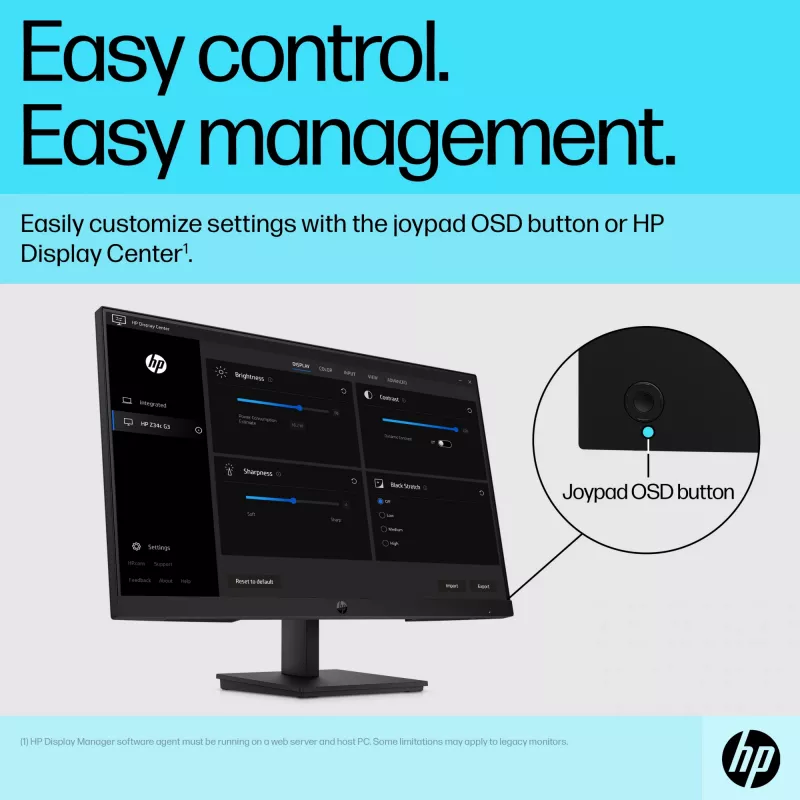 Monitor HP P24v G5 23,8 inch Full HD LCD 1920x1080