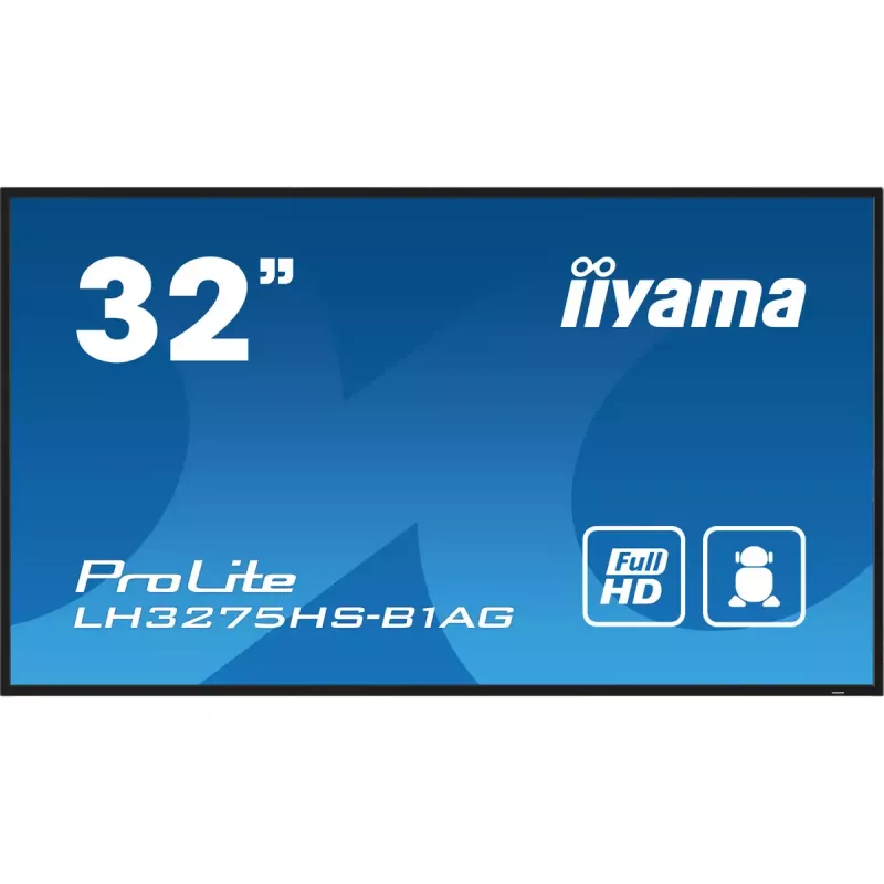 Digitaal signage flatscreen iiyama LH3275HS-B1AG 32 inch LCD Full HD 1920 x 1080