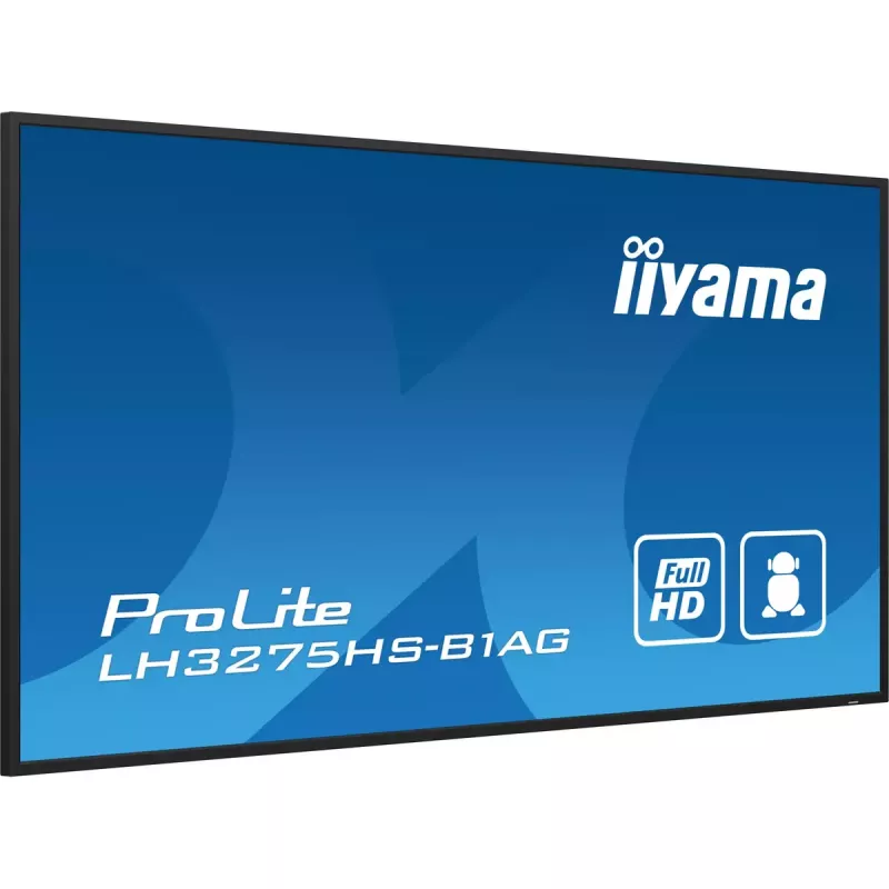 Digitaal signage flatscreen iiyama LH3275HS-B1AG 32 inch LCD Full HD 1920 x 1080