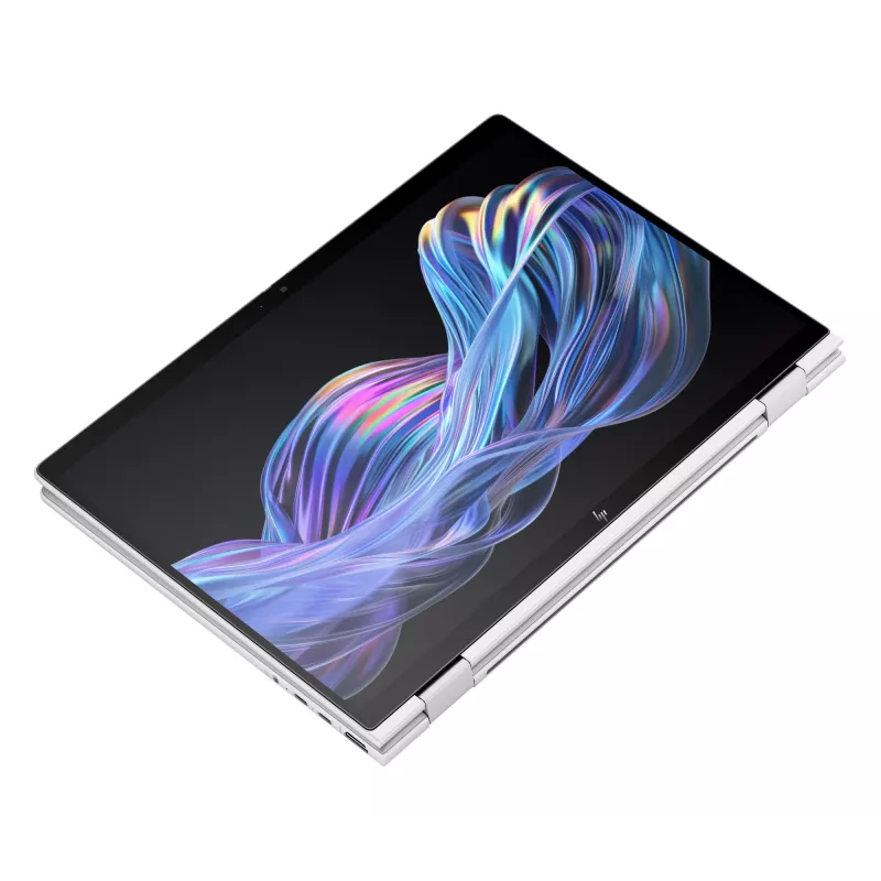 HP EliteBook X Flip G1i Next Gen AI PC Wolf Pro Security Edition Copilot+ PC Intel Core Ultra 5 226V Hybride (2-in-1) 35,6 cm (14 inch) Touchscreen WUXGA 16 GB LPDDR5x-SDRAM Wi-Fi 7 (802.11be) Windows 11 Pro zilver