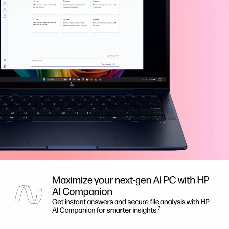 Hybride laptop HP EliteBook X Flip G1i 14 inch Intel Core Ultra 7 1TB SSD