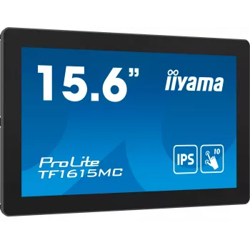 iiyama ProLite TF1615MC-B1 computermonitor 39,6 cm (15,6 inch) 1920 x 1080 pixel Full HD touchscreen zwart