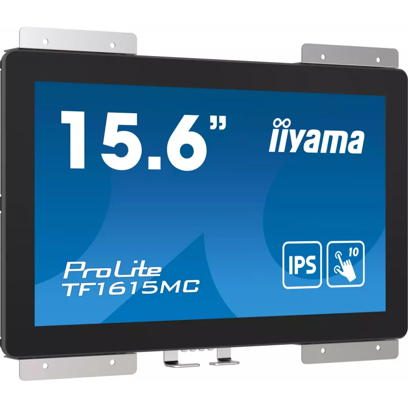 iiyama ProLite TF1615MC-B1 computermonitor 39,6 cm (15,6 inch) 1920 x 1080 pixel Full HD touchscreen zwart