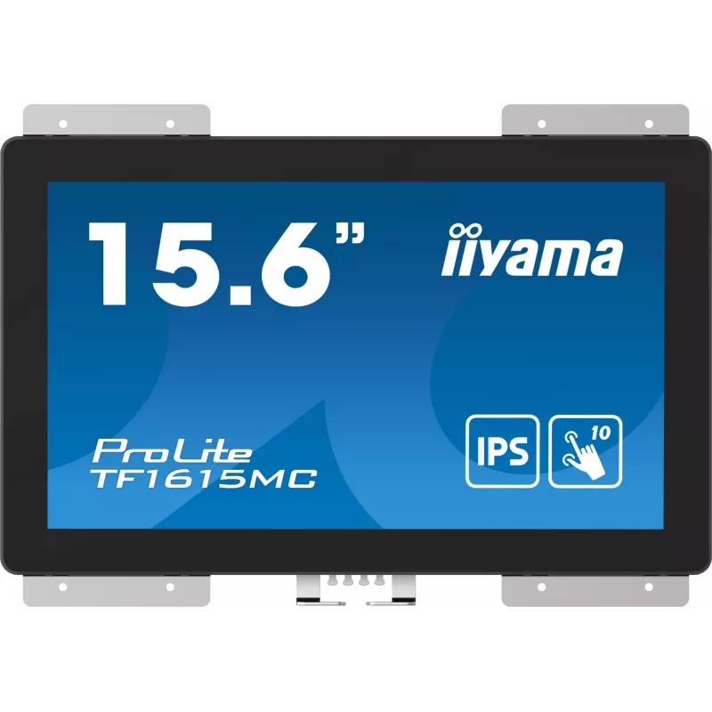 iiyama ProLite TF1615MC-B1 computermonitor 39,6 cm (15,6 inch) 1920 x 1080 pixel Full HD touchscreen zwart