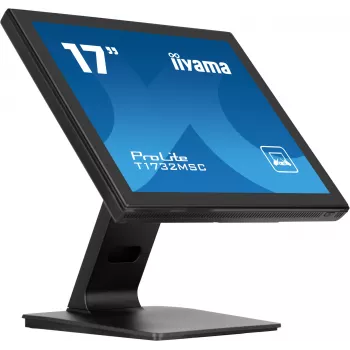 iiyama ProLite computermonitor 43,2 cm (17 inch) 1280 x 1024 pixel LED touchscreen tafel zwart