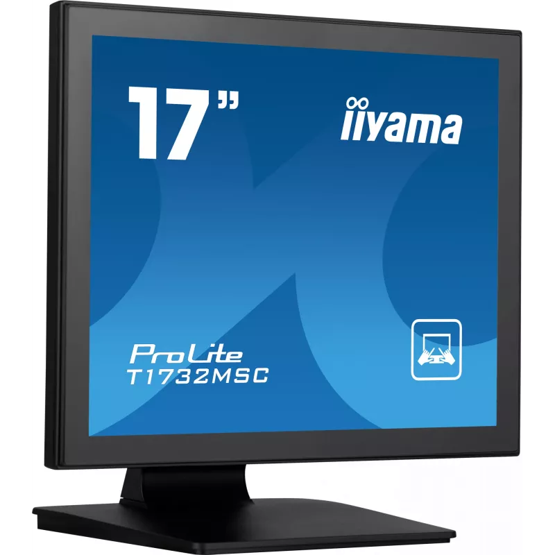 iiyama ProLite computermonitor 43,2 cm (17 inch) 1280 x 1024 pixel LED touchscreen tafel zwart