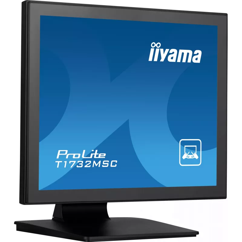 iiyama ProLite computermonitor 43,2 cm (17 inch) 1280 x 1024 pixel LED touchscreen tafel zwart