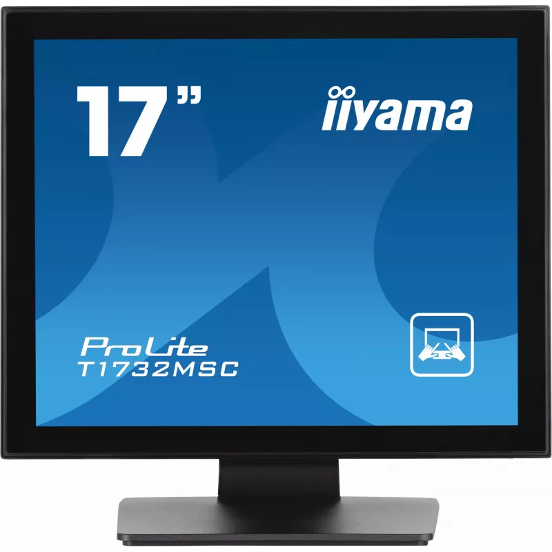 iiyama ProLite computermonitor 43,2 cm (17 inch) 1280 x 1024 pixel LED touchscreen tafel zwart