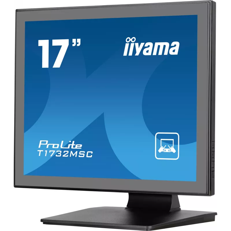 iiyama ProLite computermonitor 43,2 cm (17 inch) 1280 x 1024 pixel LED touchscreen tafel zwart