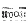iiyama ProLite computermonitor 43,2 cm (17 inch) 1280 x 1024 pixel LED touchscreen tafel zwart