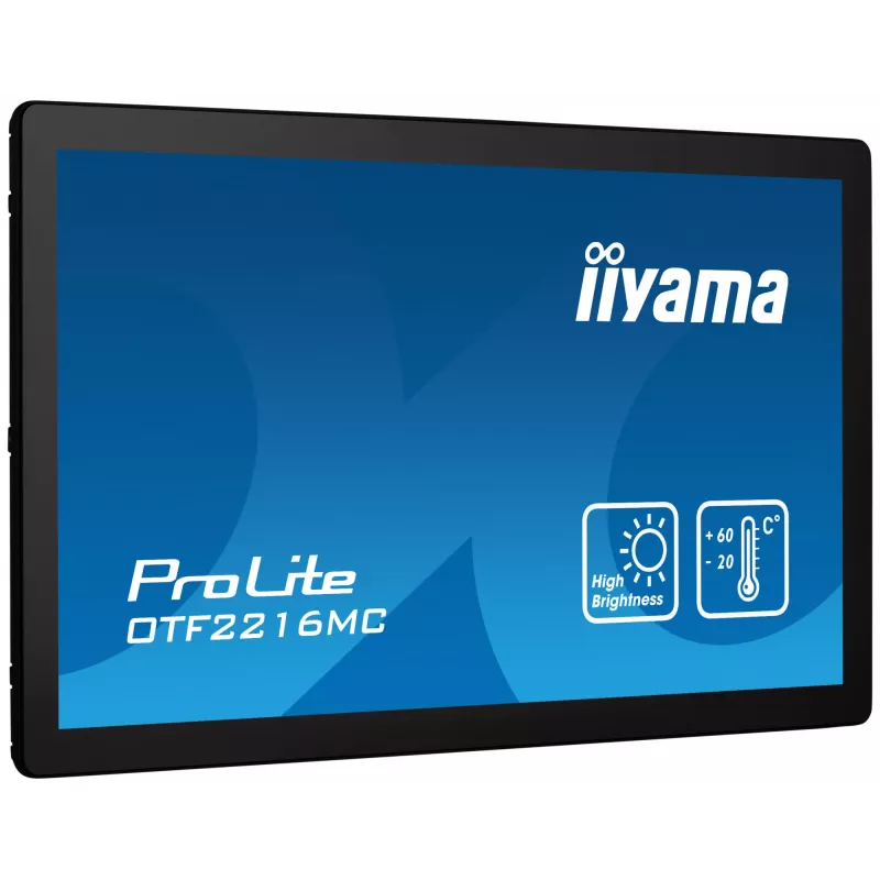 iiyama OTF2216MC-B1 computermonitor 54,6 cm (21,5 inch) 1920 x 1080 pixel Full HD LCD touchscreen zwart