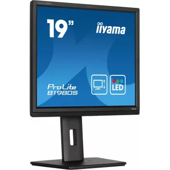 iiyama ProLite B1980S-B1 computermonitor 48,3 cm (19 inch) 1280 x 1024 pixel VGA LED zwart