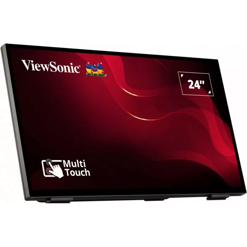 Viewsonic TD2465 Signage Display interactief flatpanel 61 cm (24 inch) LED 250 cd/m² Full HD zwart touchscreen
