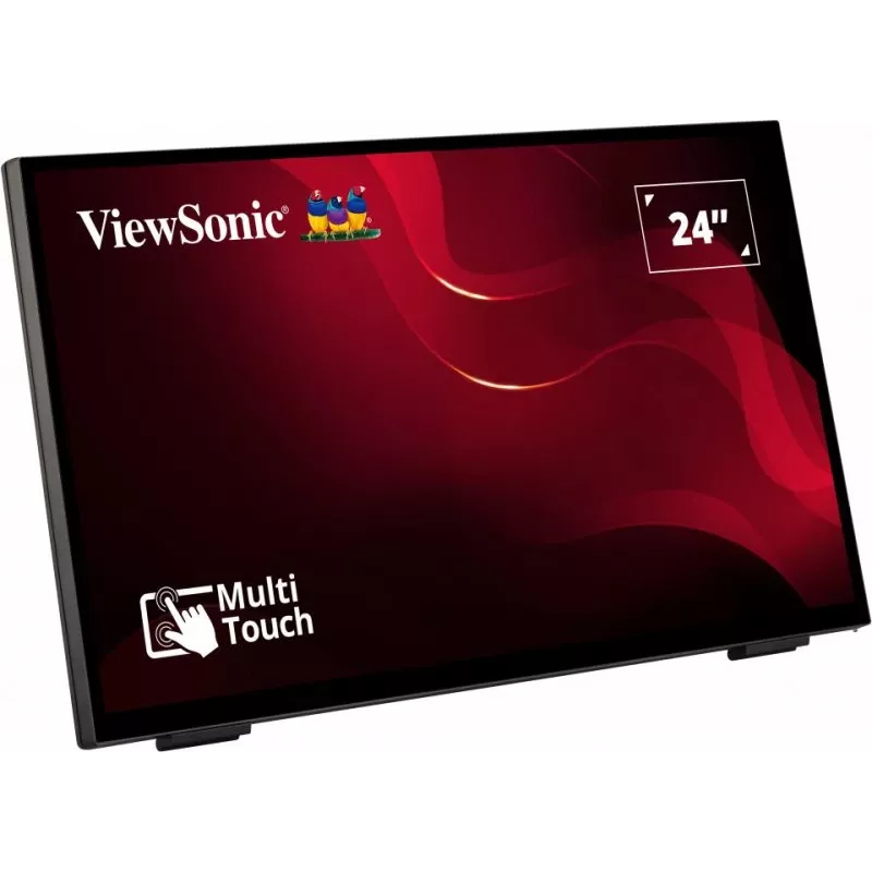 Viewsonic TD2465 Signage Display interactief flatpanel 61 cm (24 inch) LED 250 cd/m² Full HD zwart touchscreen