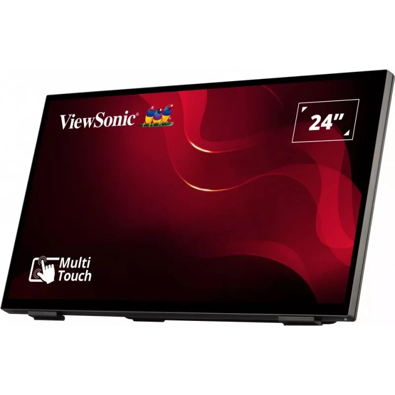 Viewsonic TD2465 Signage Display interactief flatpanel 61 cm (24 inch) LED 250 cd/m² Full HD zwart touchscreen