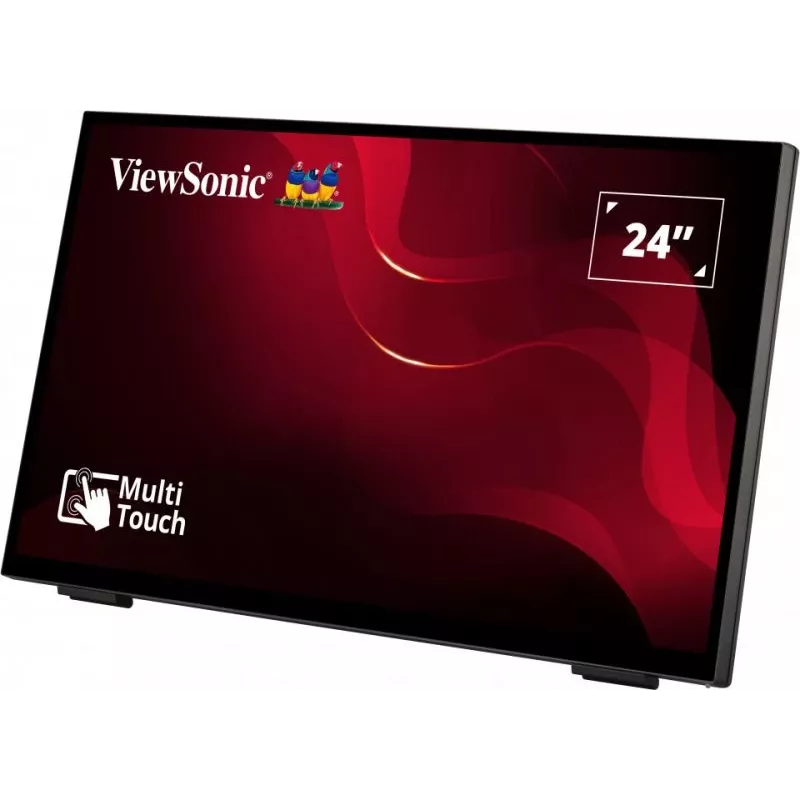 Viewsonic TD2465 Signage Display interactief flatpanel 61 cm (24 inch) LED 250 cd/m² Full HD zwart touchscreen