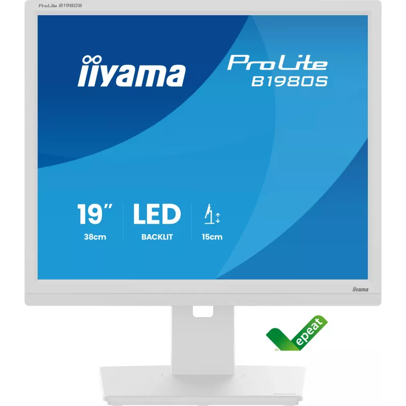 iiyama ProLite B1980S-W1 computermonitor 48,3 cm (19 inch) 1280 x 1024 pixel SVGA LED wit
