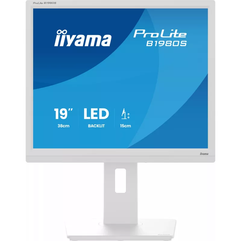 iiyama ProLite B1980S-W1 computermonitor 48,3 cm (19 inch) 1280 x 1024 pixel SVGA LED wit