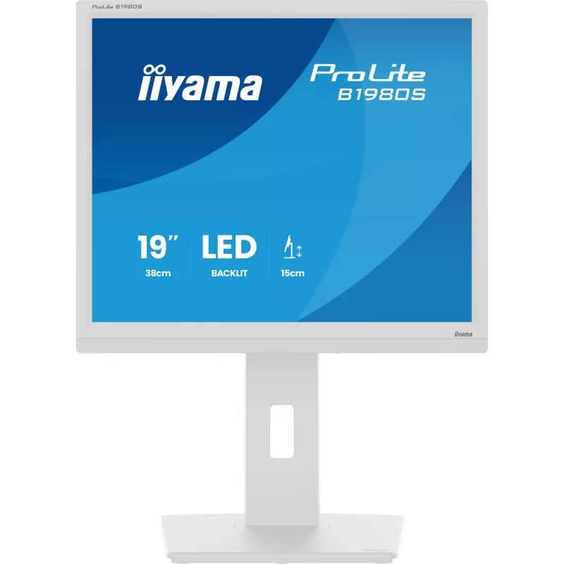 iiyama ProLite B1980S-W1 computermonitor 48,3 cm (19 inch) 1280 x 1024 pixel SVGA LED wit