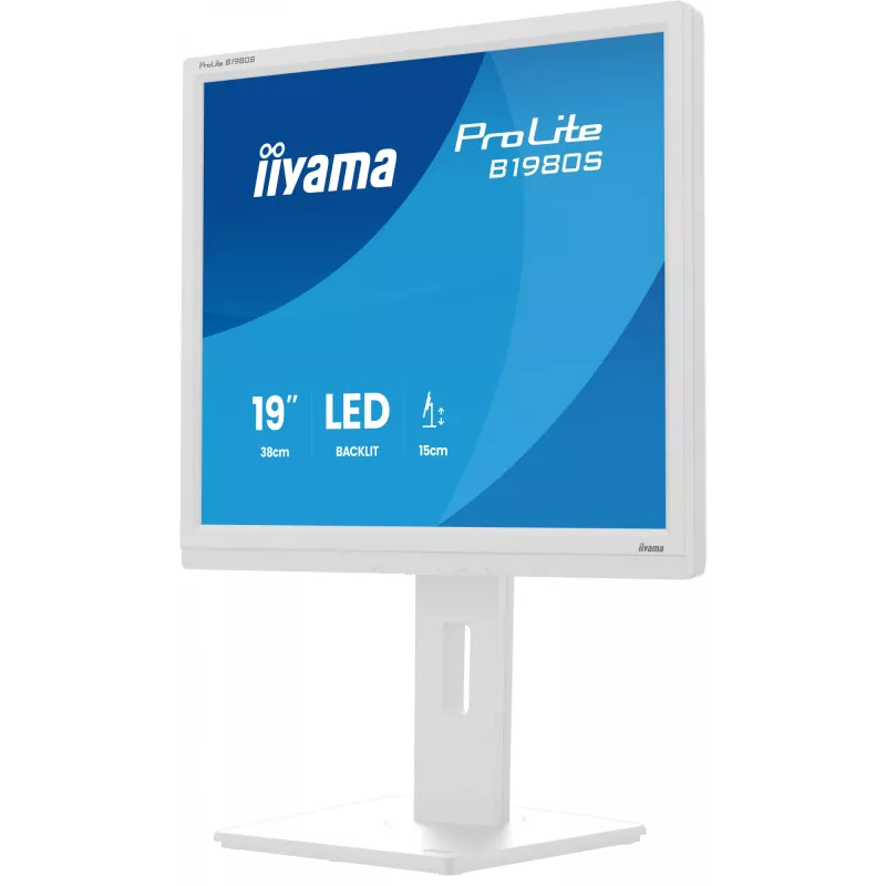 iiyama ProLite B1980S-W1 computermonitor 48,3 cm (19 inch) 1280 x 1024 pixel SVGA LED wit