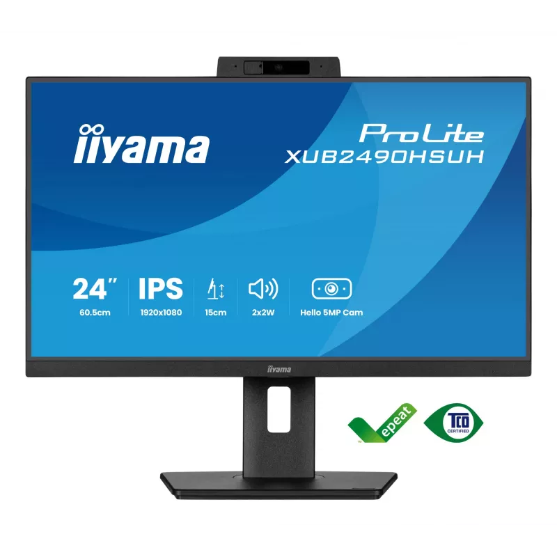iiyama XUB2490HSUH-B2 computermonitor 60,5 cm (23,8 inch) 1920 x 1080 pixel Full HD LED zwart