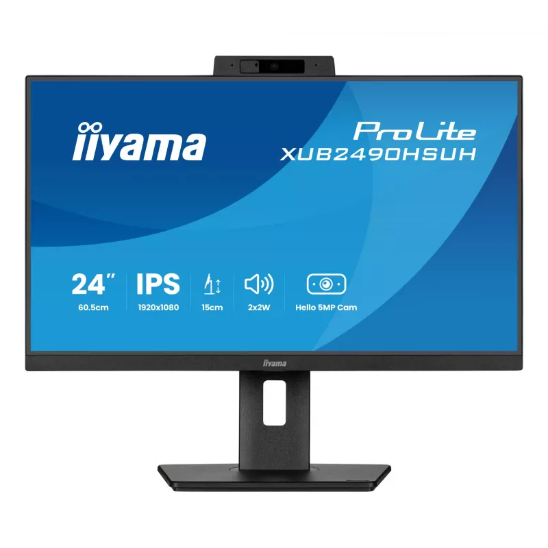 iiyama XUB2490HSUH-B2 computermonitor 60,5 cm (23,8 inch) 1920 x 1080 pixel Full HD LED zwart