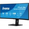 iiyama ProLite XCB3494WQSU-B1 computermonitor 86,4 cm (34 inch) 3440 x 1440 pixel UltraWide Quad HD LED zwart