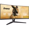 iiyama G-MASTER GCB3486WQSCP-B1 computermonitor 86,4 cm (34 inch) 3440 x 1440 pixel UltraWide Quad HD zwart