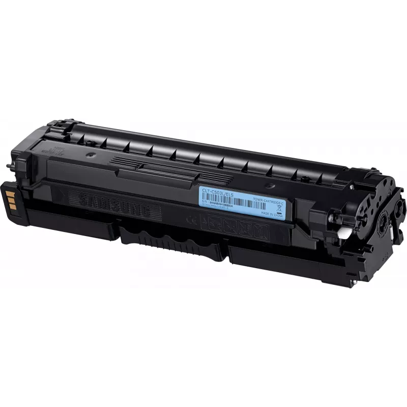 Samsung CLT-C503L high-yield originele cyaan tonercartridge, 1 stk.