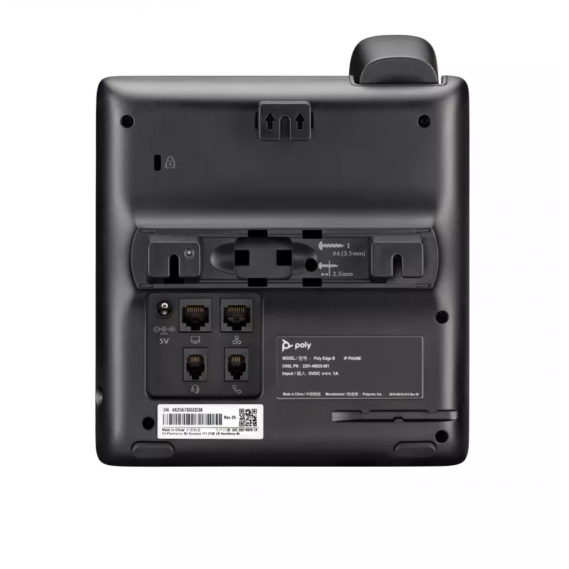 IP-telefoon POLY Edge B10/20/30 voeding 5V/1A bedrade hoorn