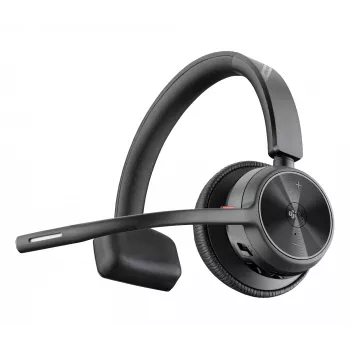 HP Poly Voyager 4310-M UC headset + USB-A naar USB-C kabel + BT700 dongle