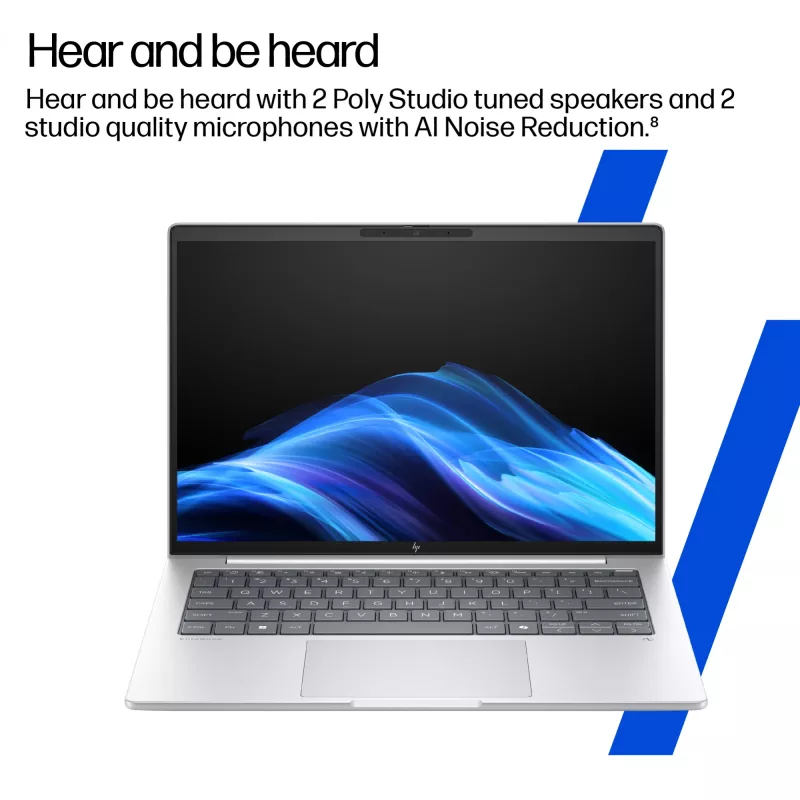 Laptop HP EliteBook 8 G1a 14 inch AMD Ryzen AI 5 340 32GB 512GB SSD Windows 11 Pro