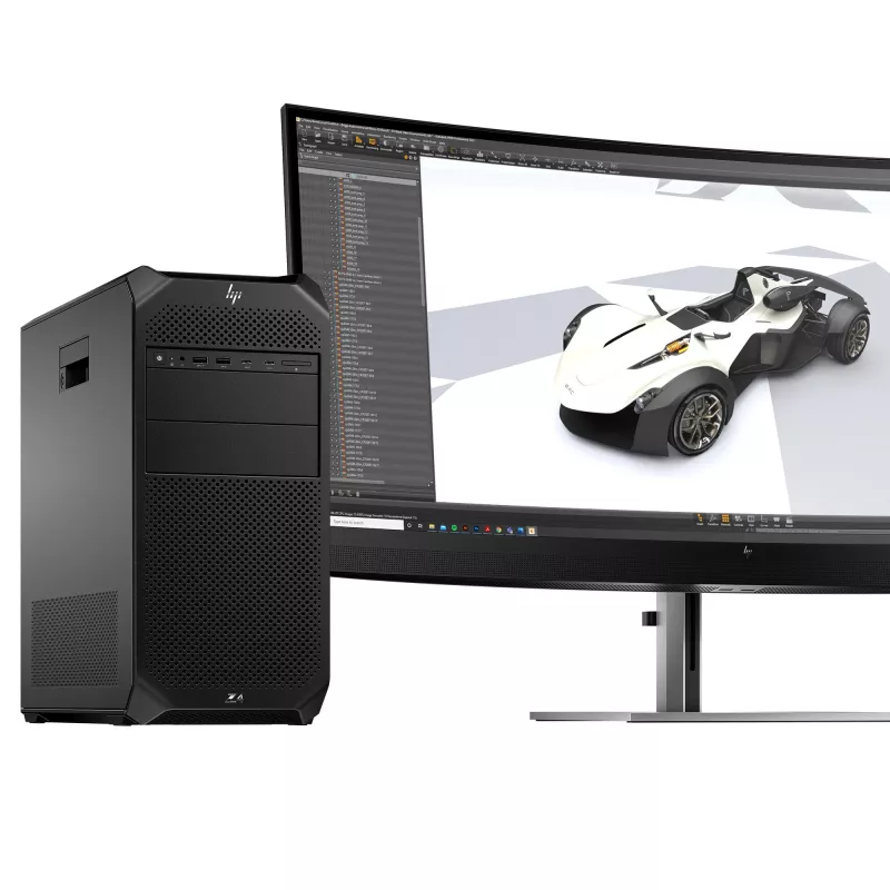 HP Z4 G5 workstation, Intel Xeon W3-2535, 64 GB, 1 TB SSD, NVIDIA RTX 4000 Ada, Windows 11 Pro