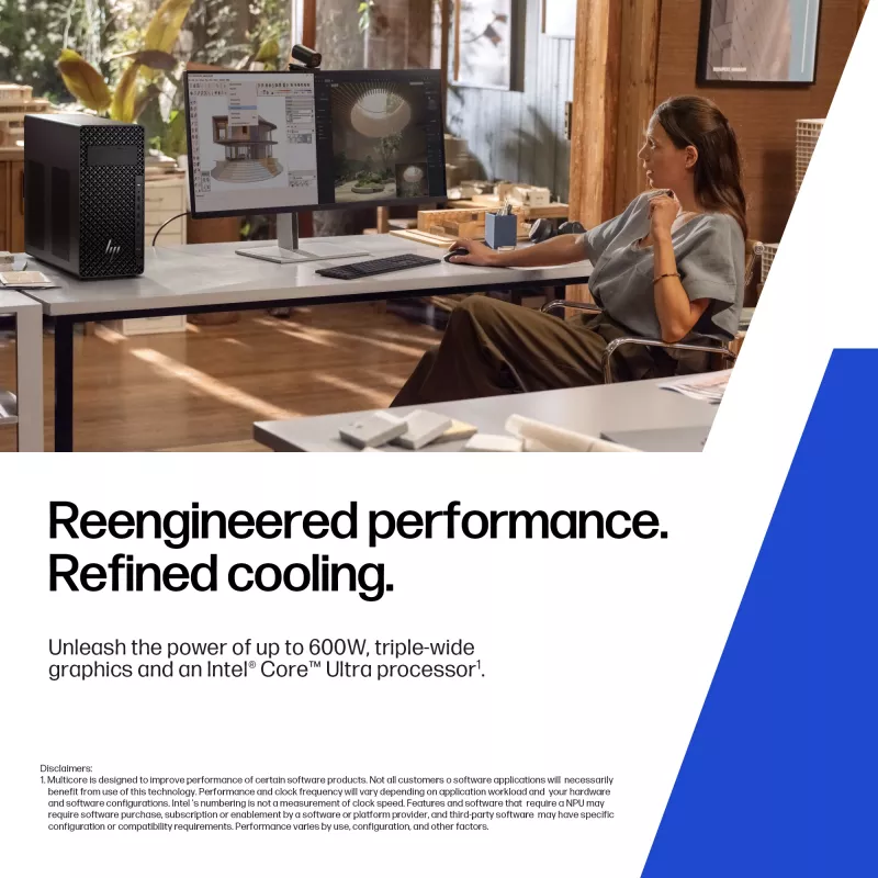 HP Z2 Tower G1i Intel Core Ultra 5 245 16 GB DDR5-SDRAM Windows 11 Pro Workstation KI-Workstation, KI-PC