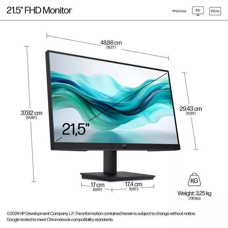 Monitor HP Serie 3 Pro 21,5 inch FHD LCD 1920 x 1080