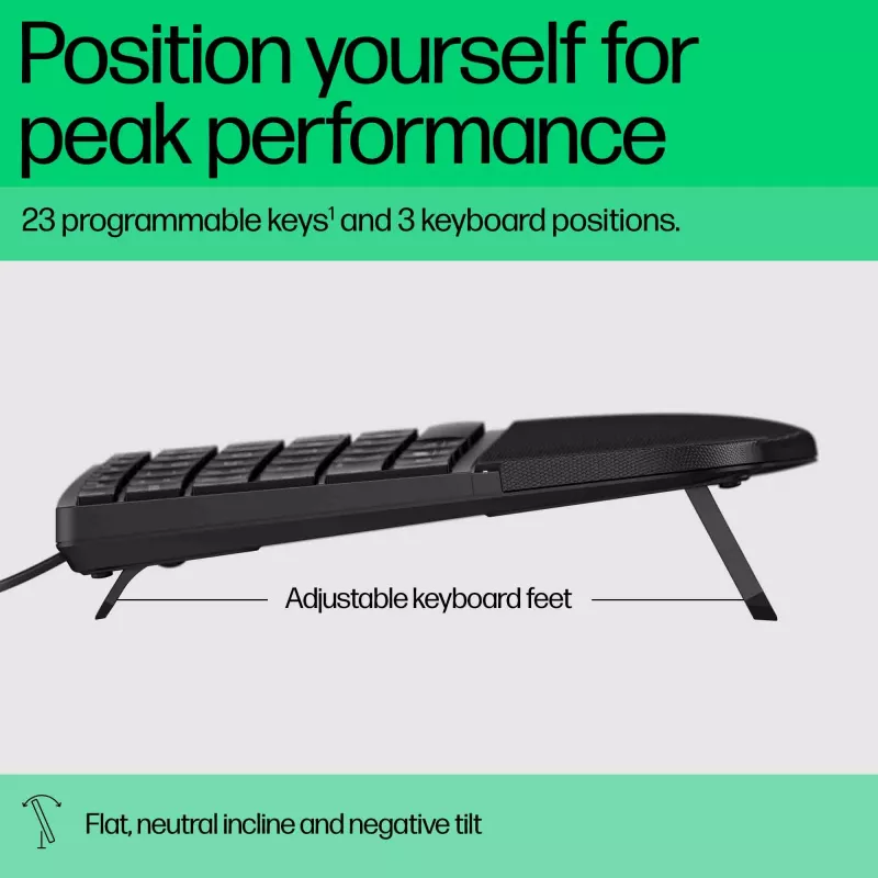 HP 480 Comfort bedraad toetsenbord