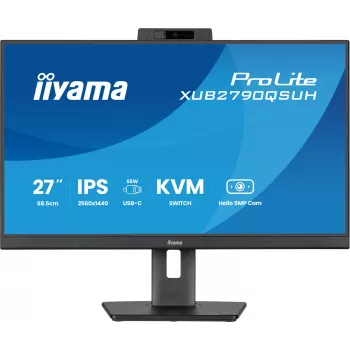 iiyama ProLite XUB2790QSUH-B2 computermonitor 68,6 cm (27 inch) 2560 x 1440 pixel Quad HD LED zwart