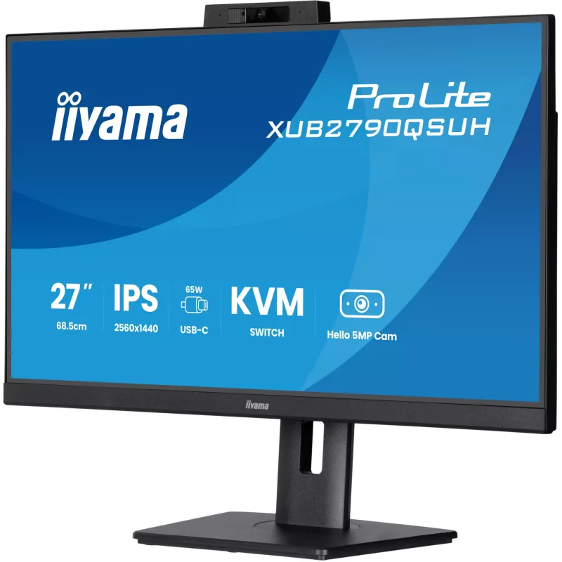 iiyama ProLite XUB2790QSUH-B2 computermonitor 68,6 cm (27 inch) 2560 x 1440 pixel Quad HD LED zwart