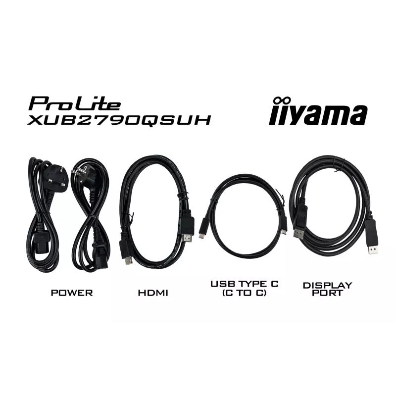 iiyama ProLite XUB2790QSUH-B2 computermonitor 68,6 cm (27 inch) 2560 x 1440 pixel Quad HD LED zwart