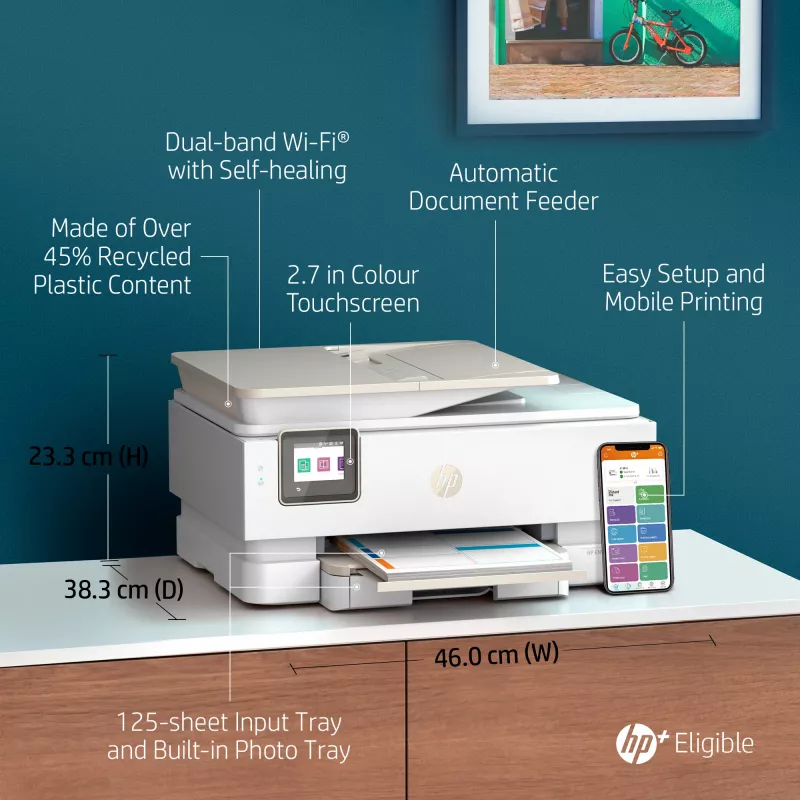 HP ENVY Inspire 7920e draadloze all-in-one kleurenprinter, Instant Ink; kopieerder, scanner