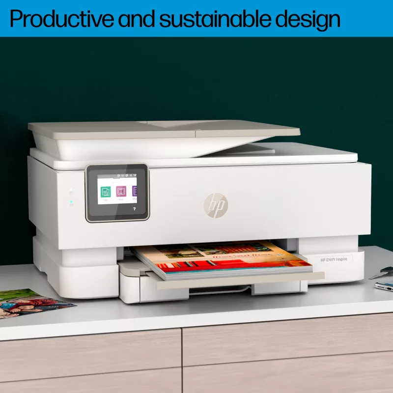 HP ENVY Inspire 7920e draadloze all-in-one kleurenprinter, Instant Ink; kopieerder, scanner