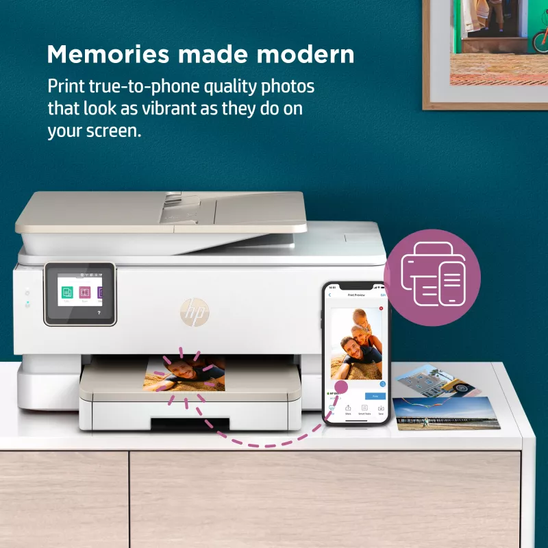 HP ENVY Inspire 7920e draadloze all-in-one kleurenprinter, Instant Ink; kopieerder, scanner