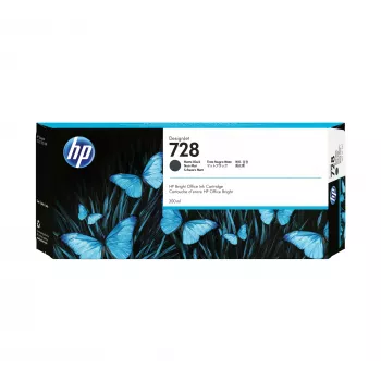 HP 728 300 ml matzwart DesignJet-inktcartridge