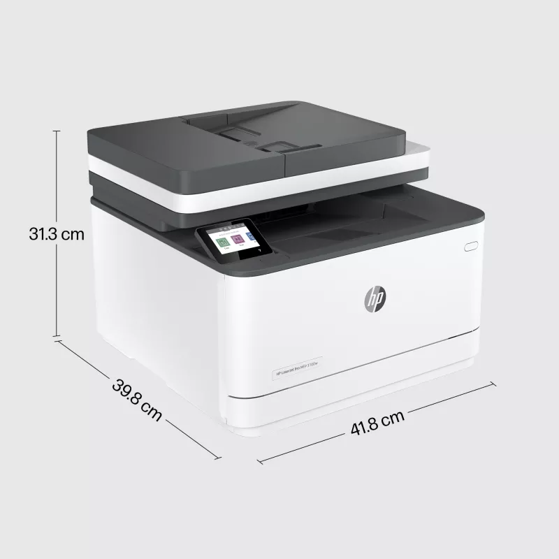 Printer HP LaserJet Pro 3002dn laser grijs wit