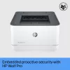 Printer HP LaserJet Pro 3002dn laser grijs wit
