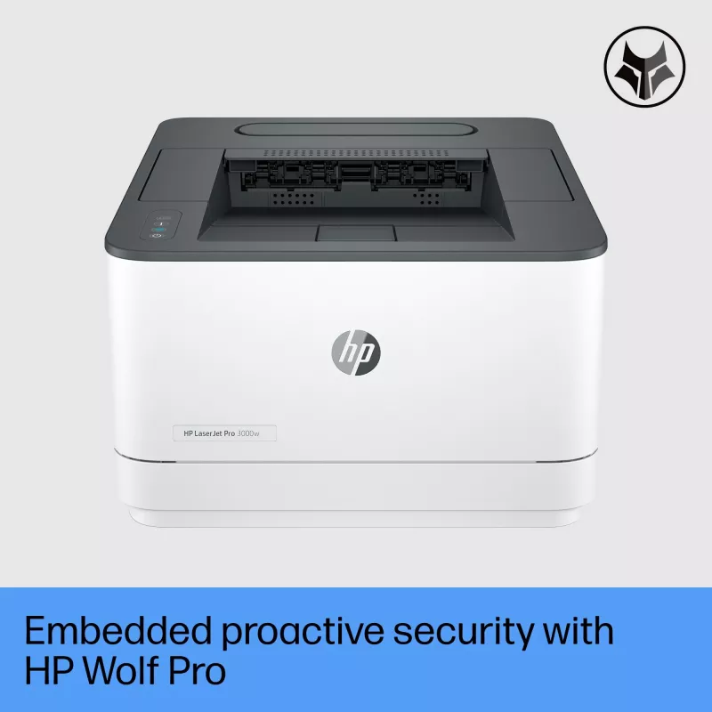 Printer HP LaserJet Pro 3002dn laser grijs wit